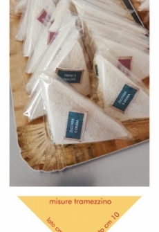 Tasca salvatramezzino
mod. "Cristal S"
(per tramezzini triangolari cm 10 x 10 e spessore cm 2 - 2,5)